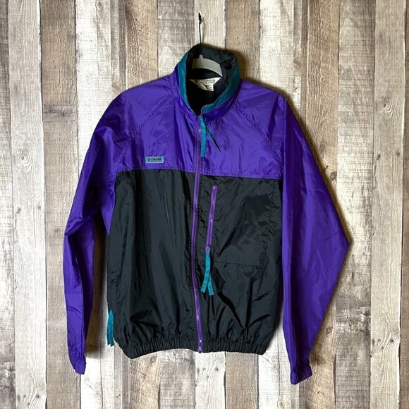 Vintage Columbia Windbreaker Jacket - Picture 1 of 9